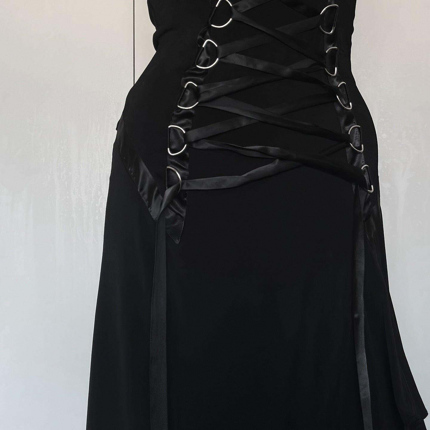 + Asymmetrical corset dress +