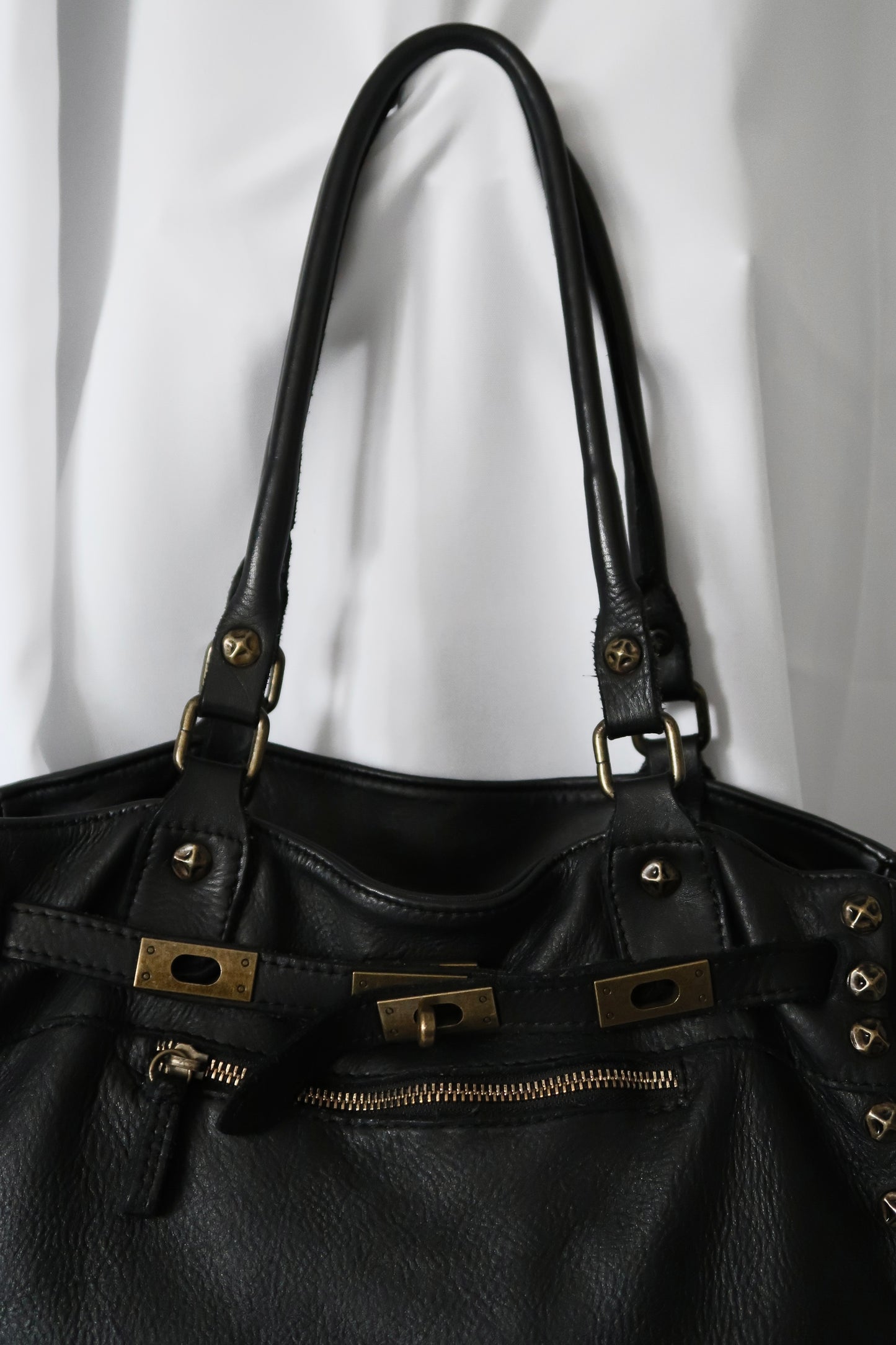 + Studded Firkin Bag +