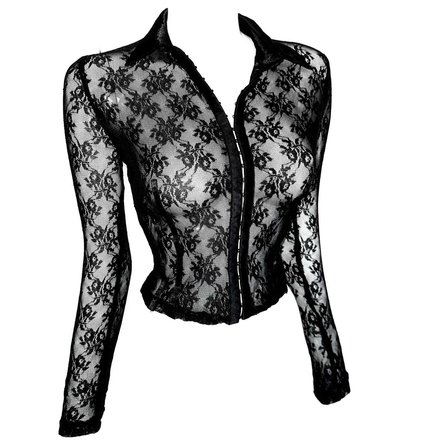 + Lace corset blouse +