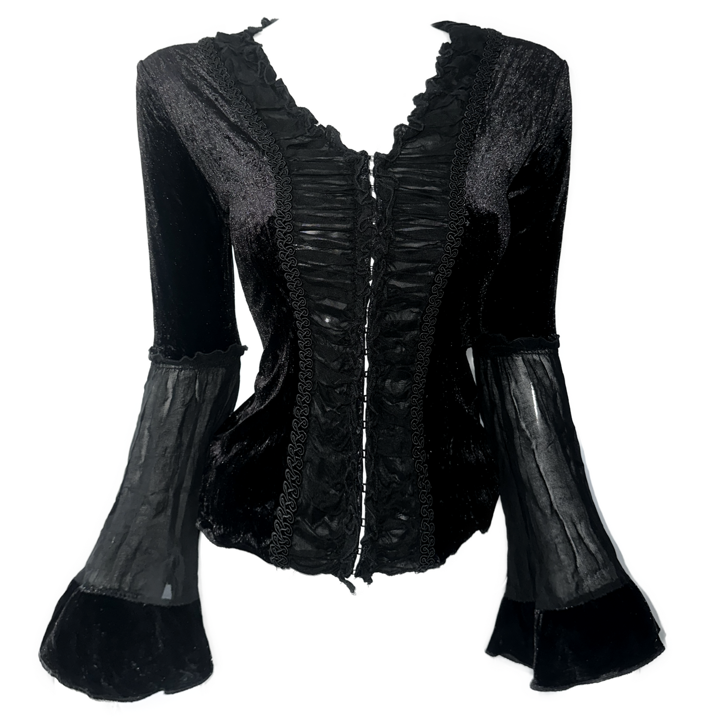+ Italian gothic corset blouse +