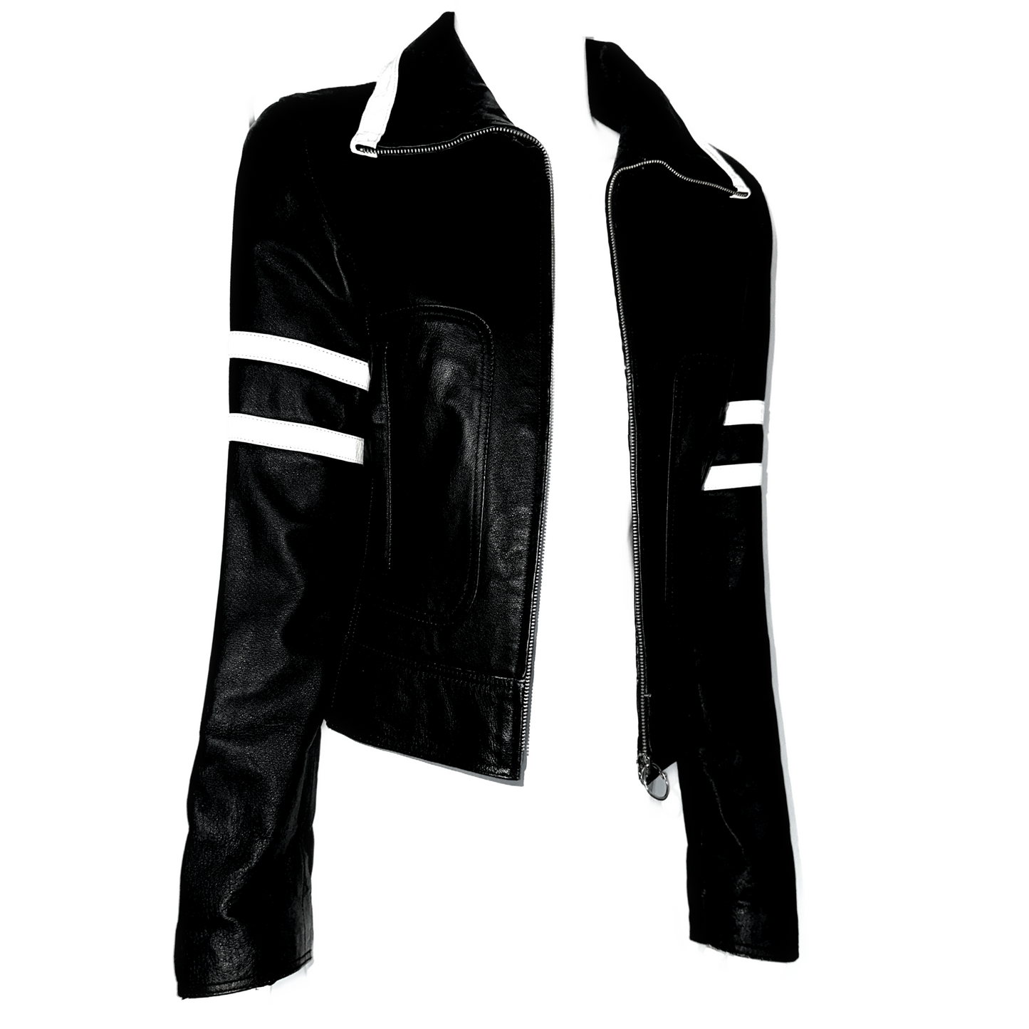 + Leather Moto Jacket +
