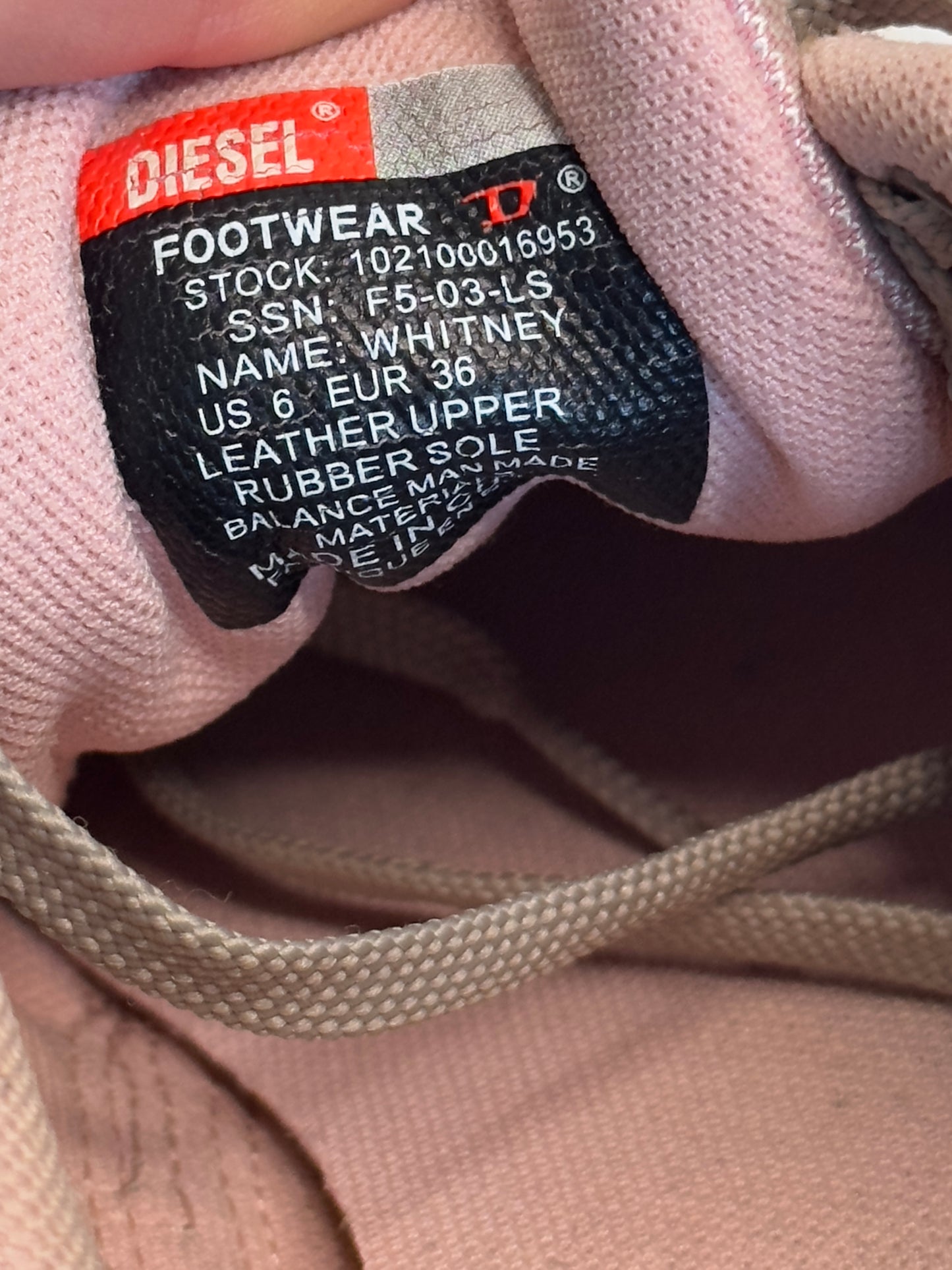 + Diesel sporty shoes +