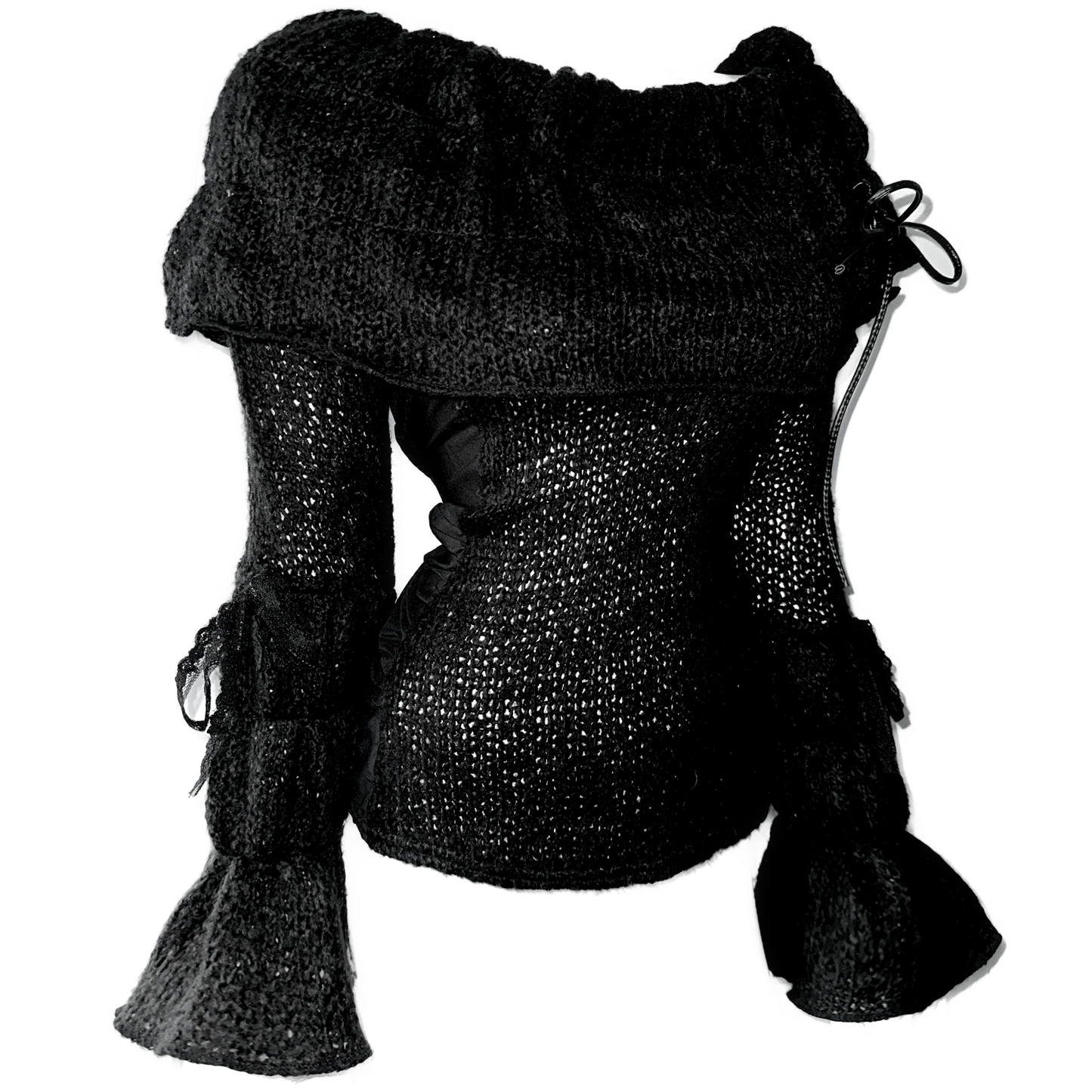 + Off shoulder sweater +