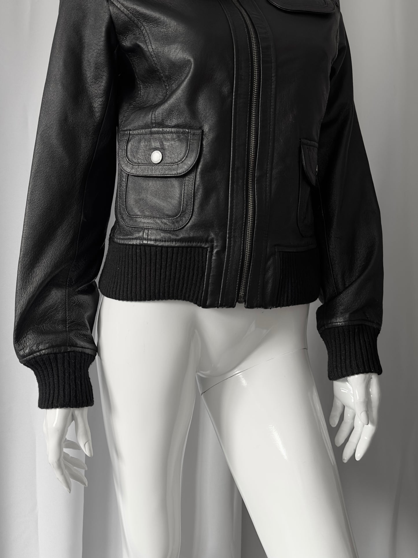 + Leather jacket +