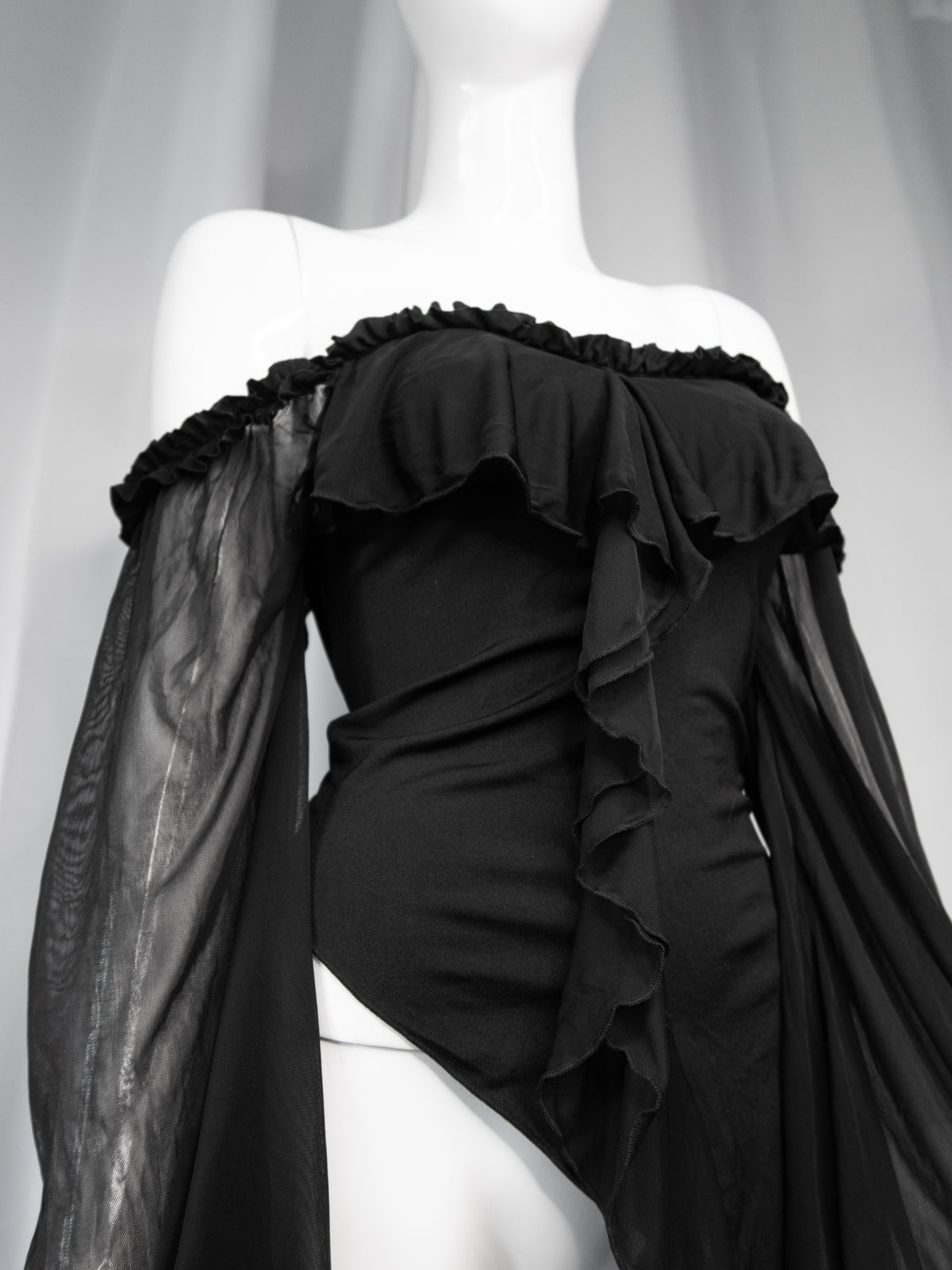 + Asymmetrical blouse +