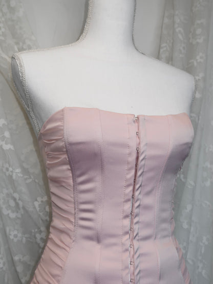 + Pink corset +
