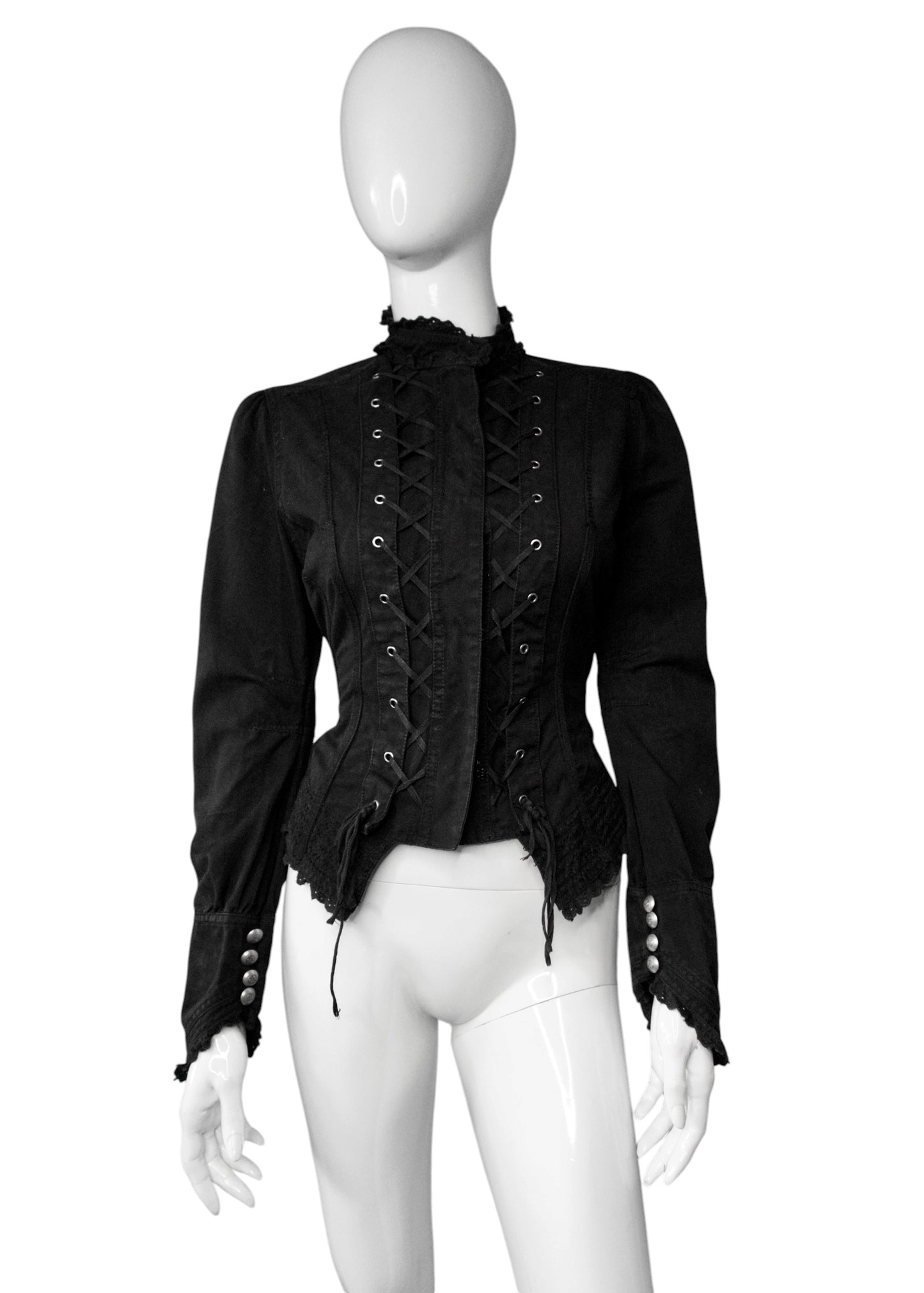 + Gothic lace up jacket +
