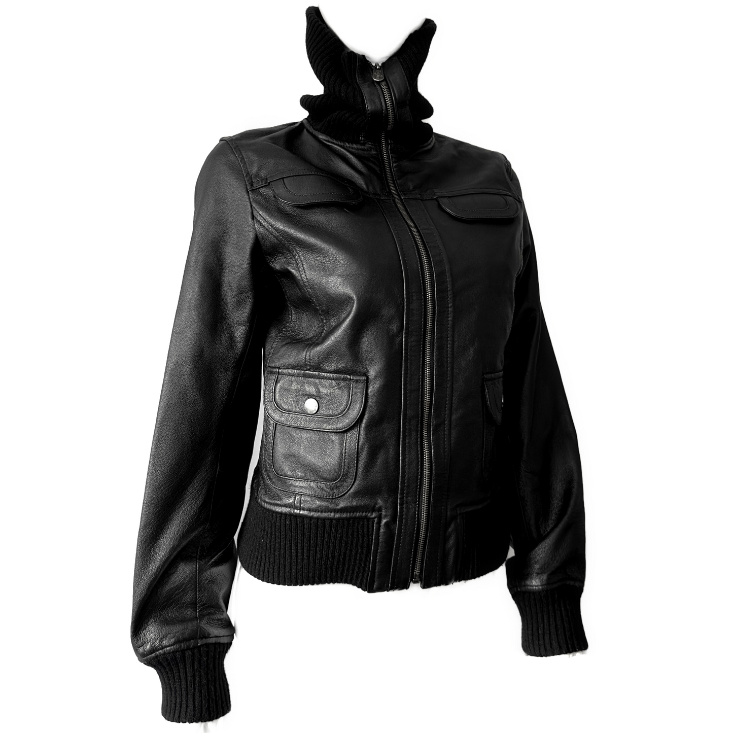 + Leather jacket +