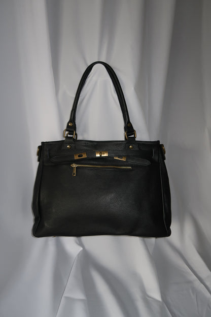 + Black Firkin Bag +