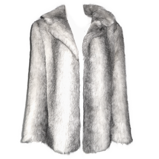 + Vintage faux fur coat +