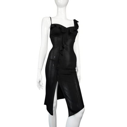 + Mini asymmetrical dress +