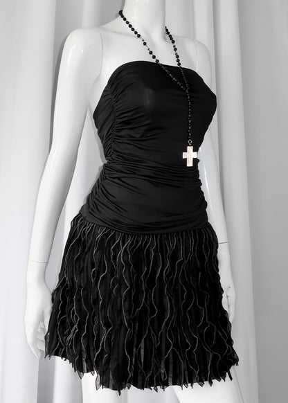+ Mini bubble dress +