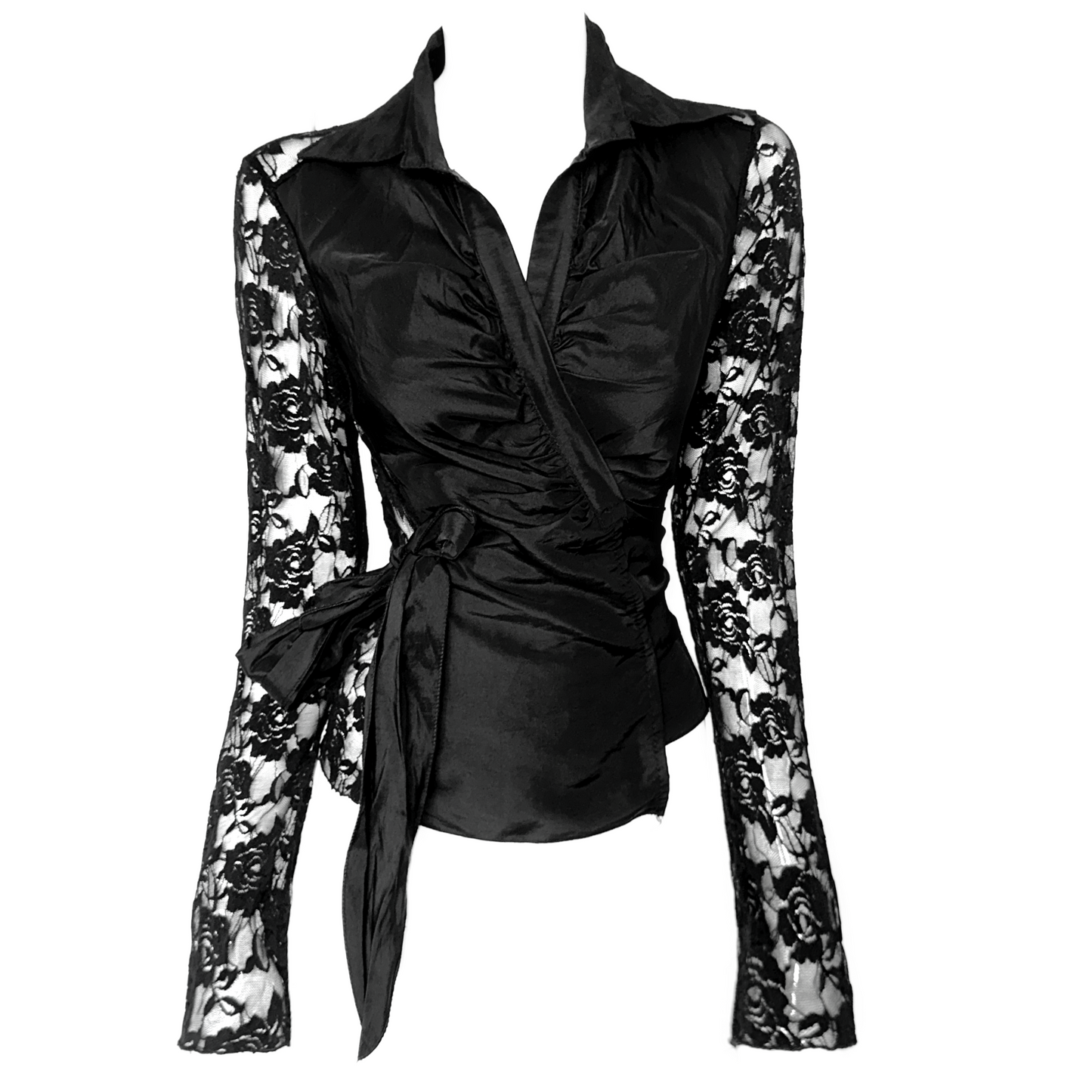 + Vintage lace shirt +