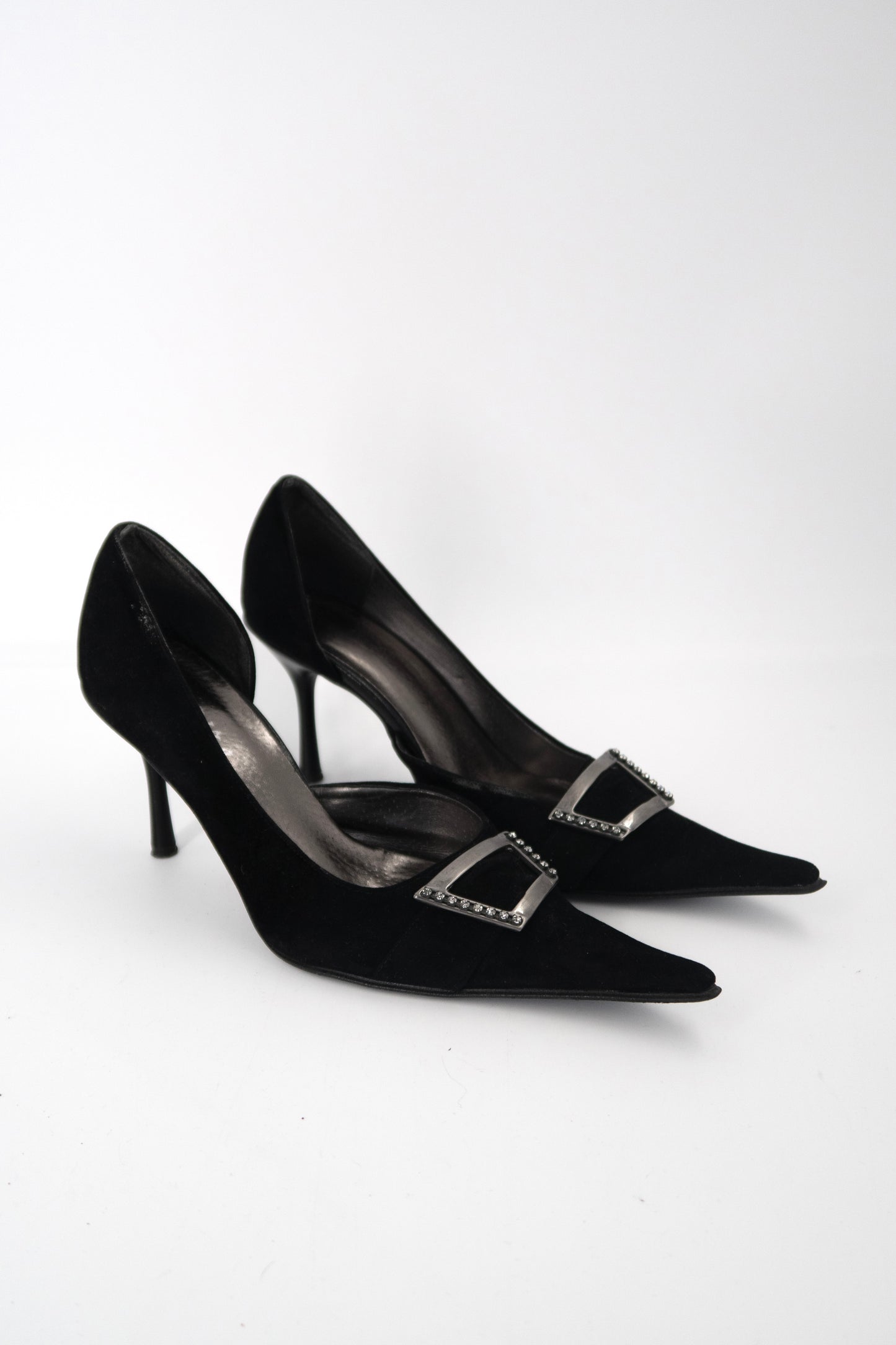 + Vintage leather heels +