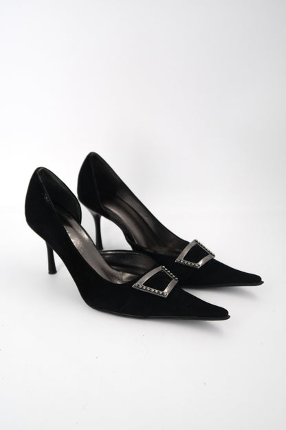 + Vintage leather heels +