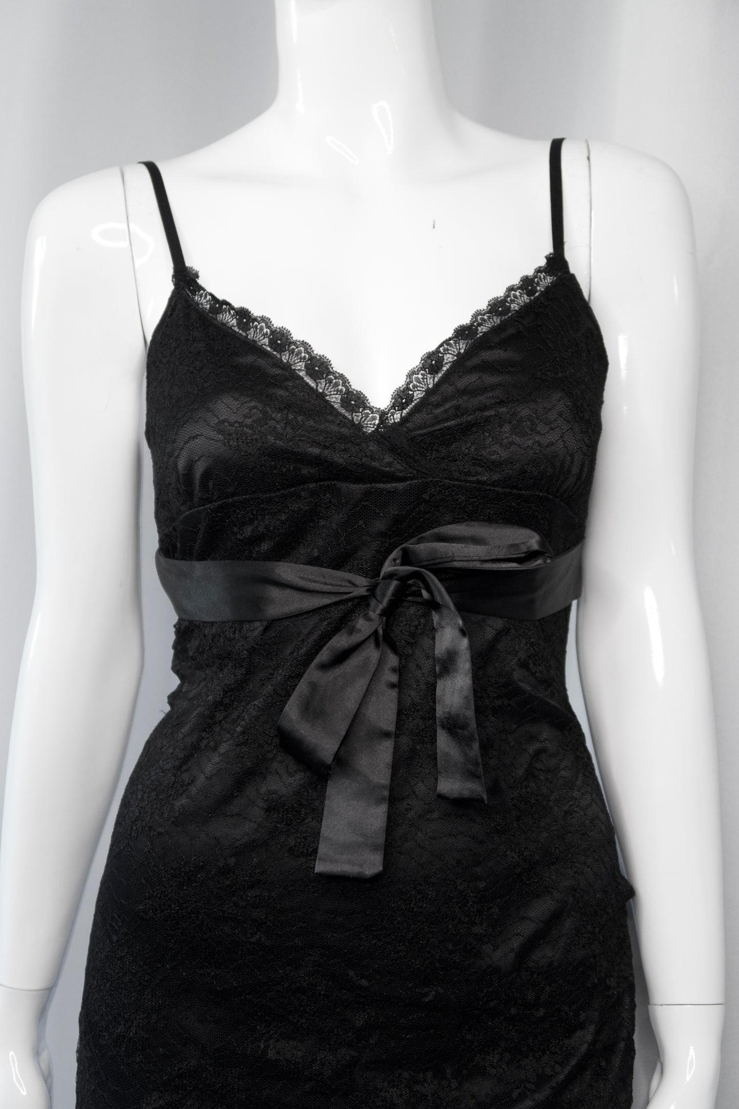 + Mini lace dress +