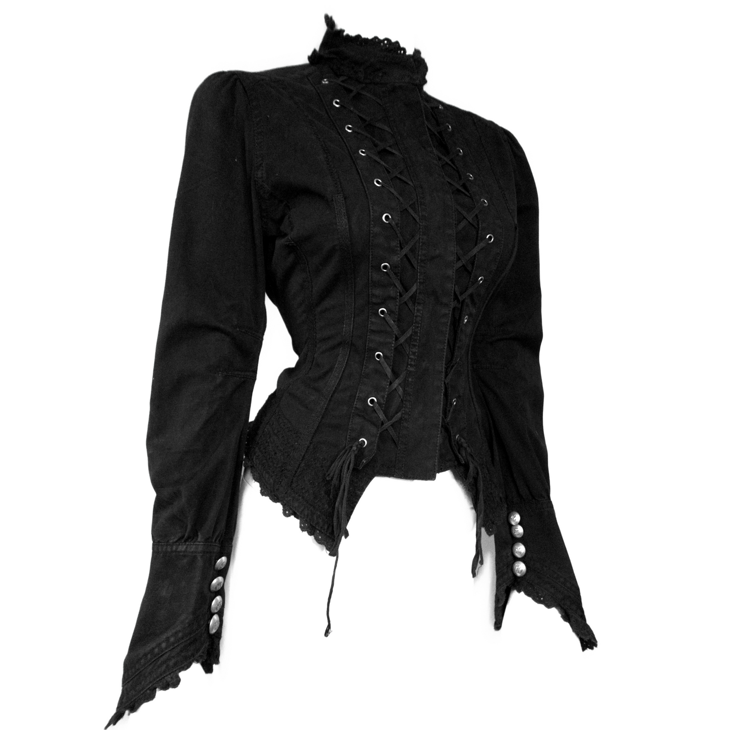 + Gothic lace up jacket +