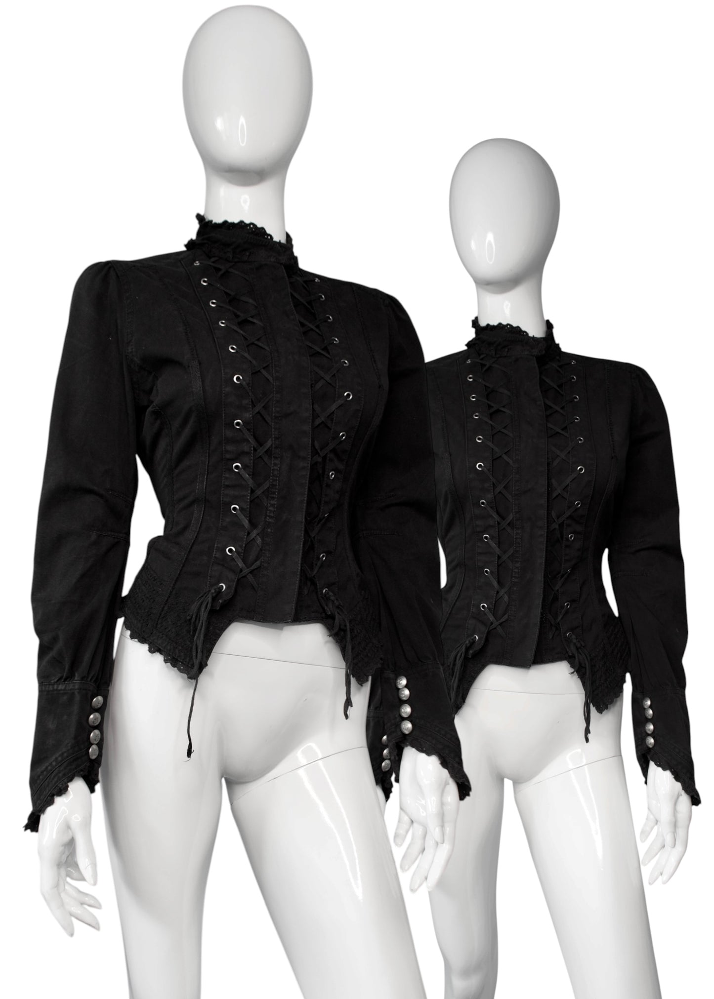 + Gothic lace up jacket +
