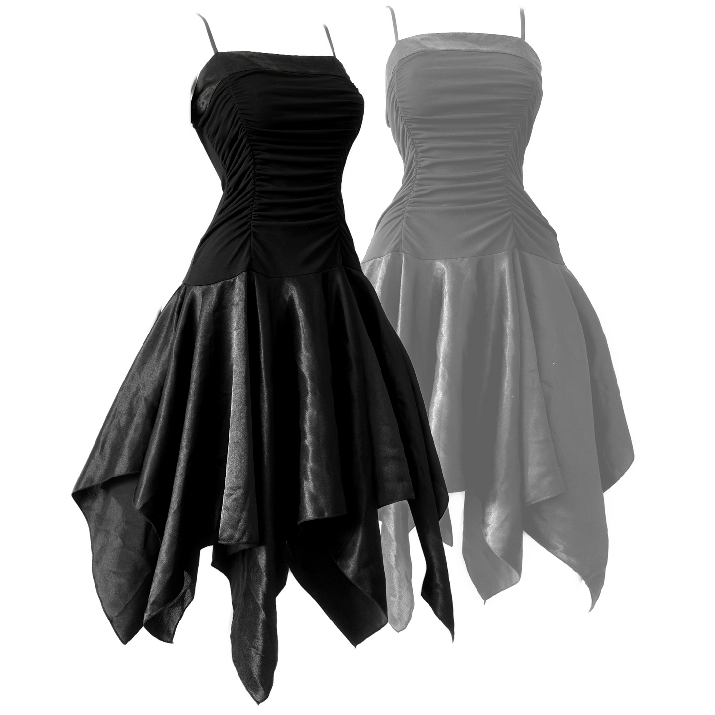 + Asymmetrical dress +
