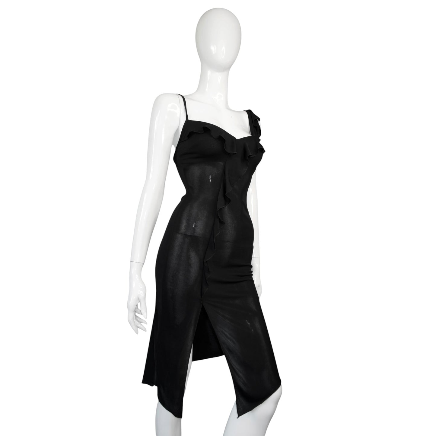 + Mini asymmetrical dress +
