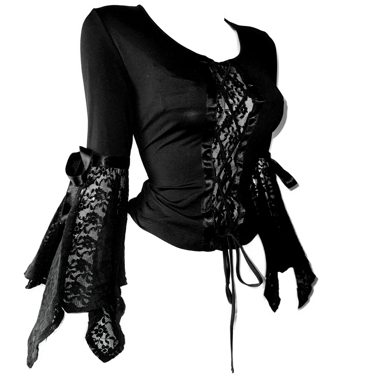 + Gothic lace blouse +