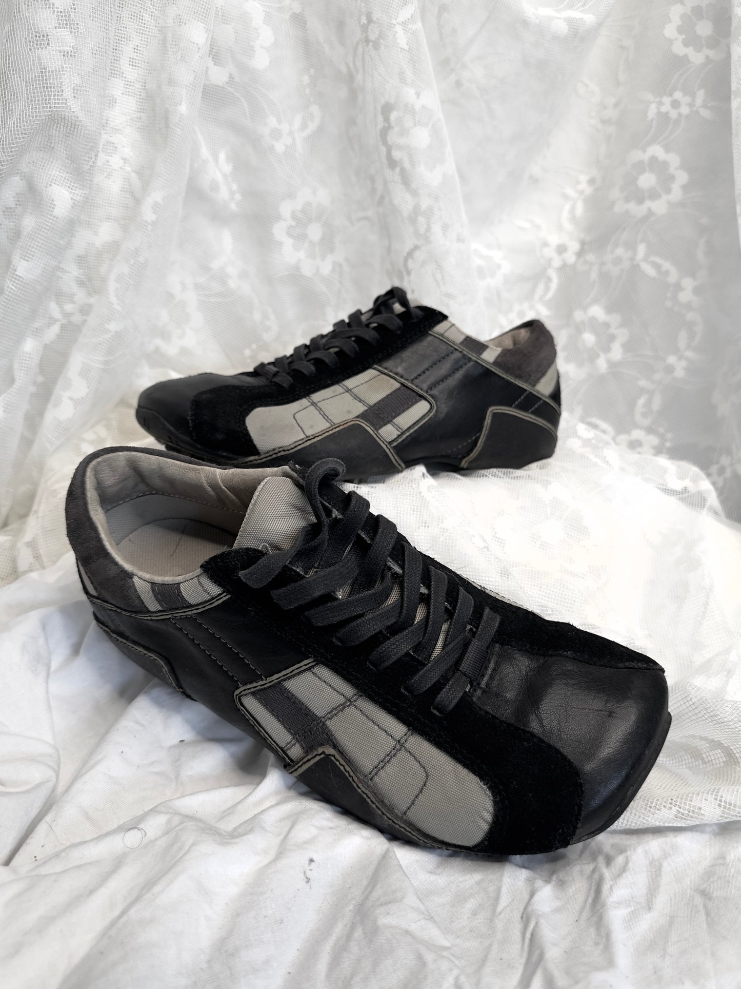 + Diesel square shoes +