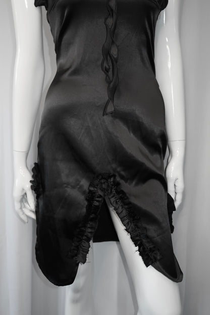 + Satin roses dress +