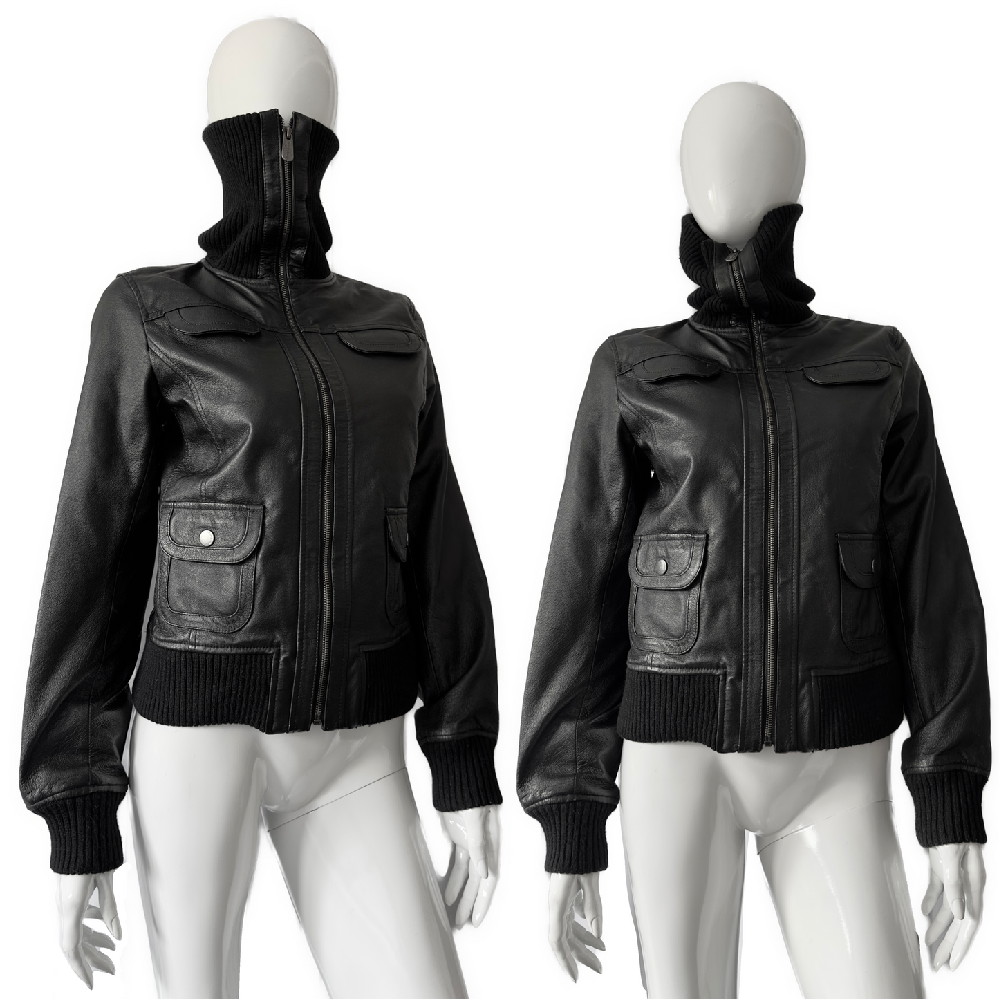 + Leather jacket +