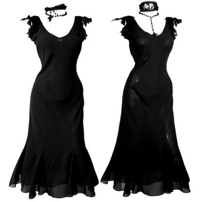 + Vintage mesh dress +