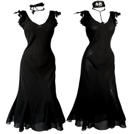 + Vintage mesh dress +