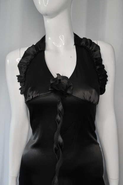 + Satin roses dress +