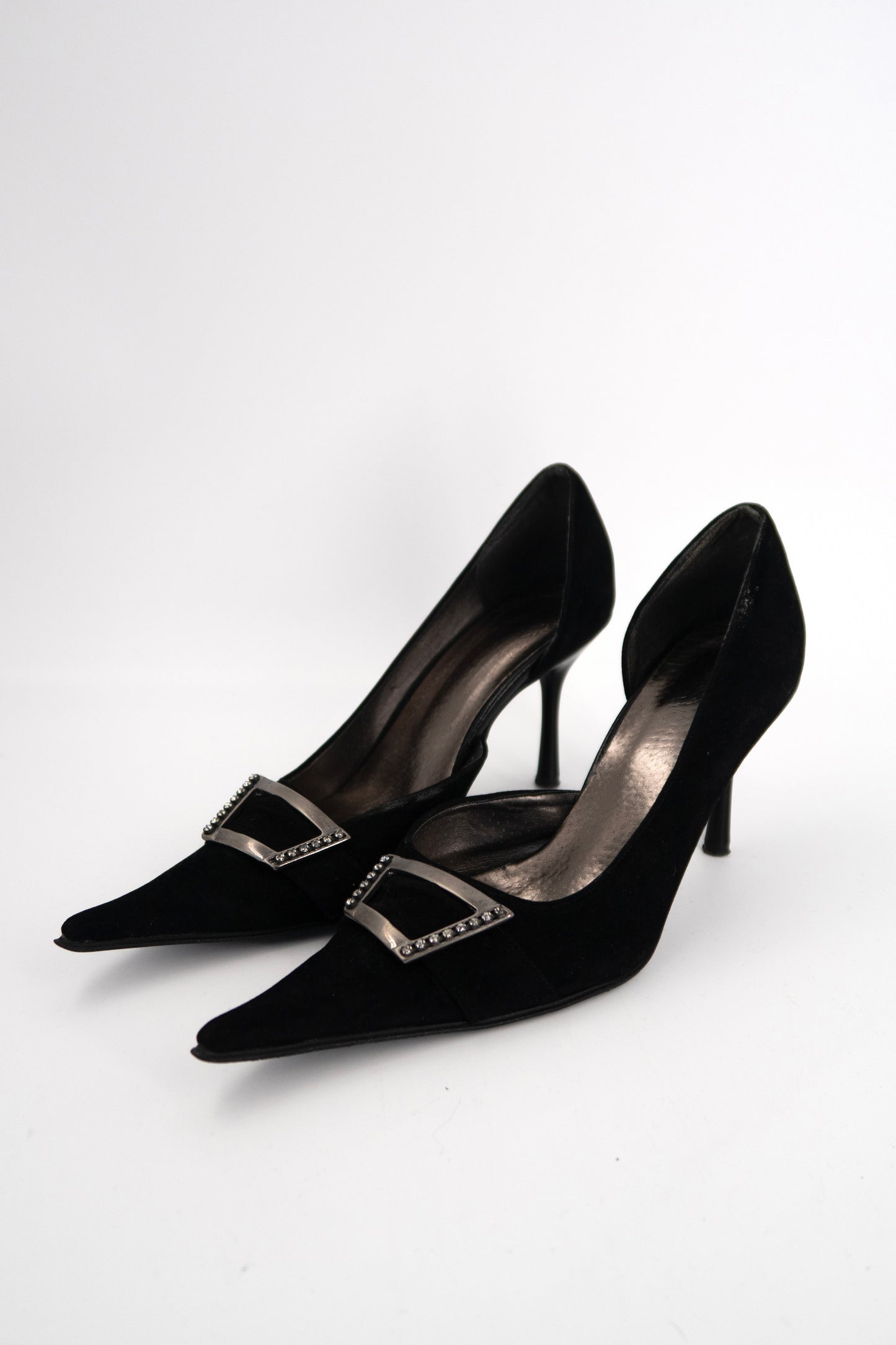 + Vintage leather heels +