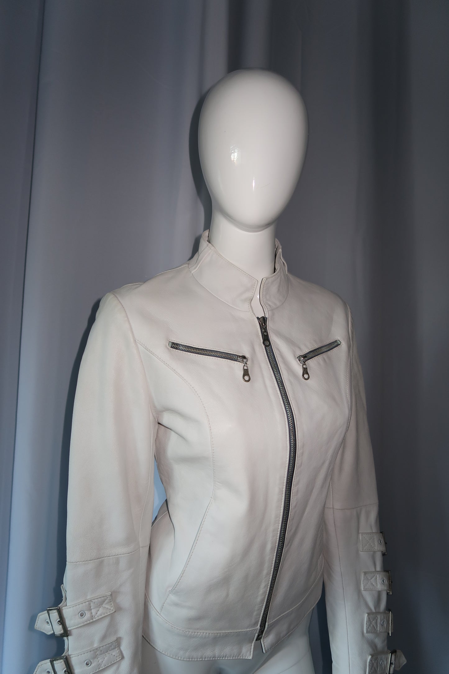 + Bondage leather jacket +