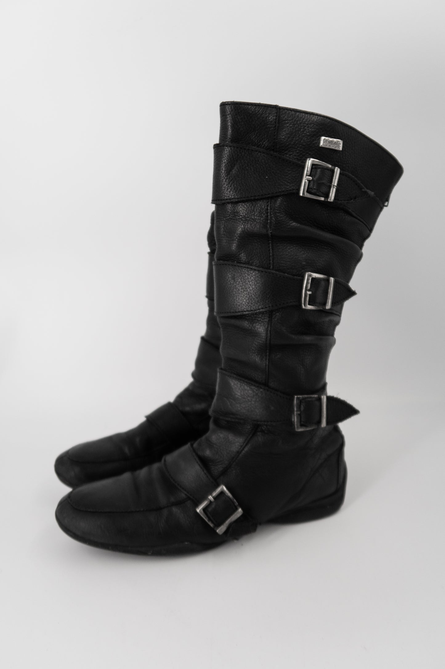 + Buffalo London leather boxing shoes +