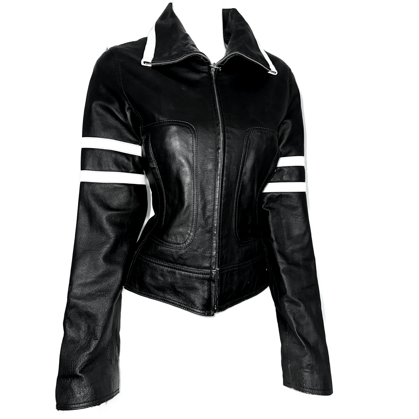 + Leather Moto Jacket +