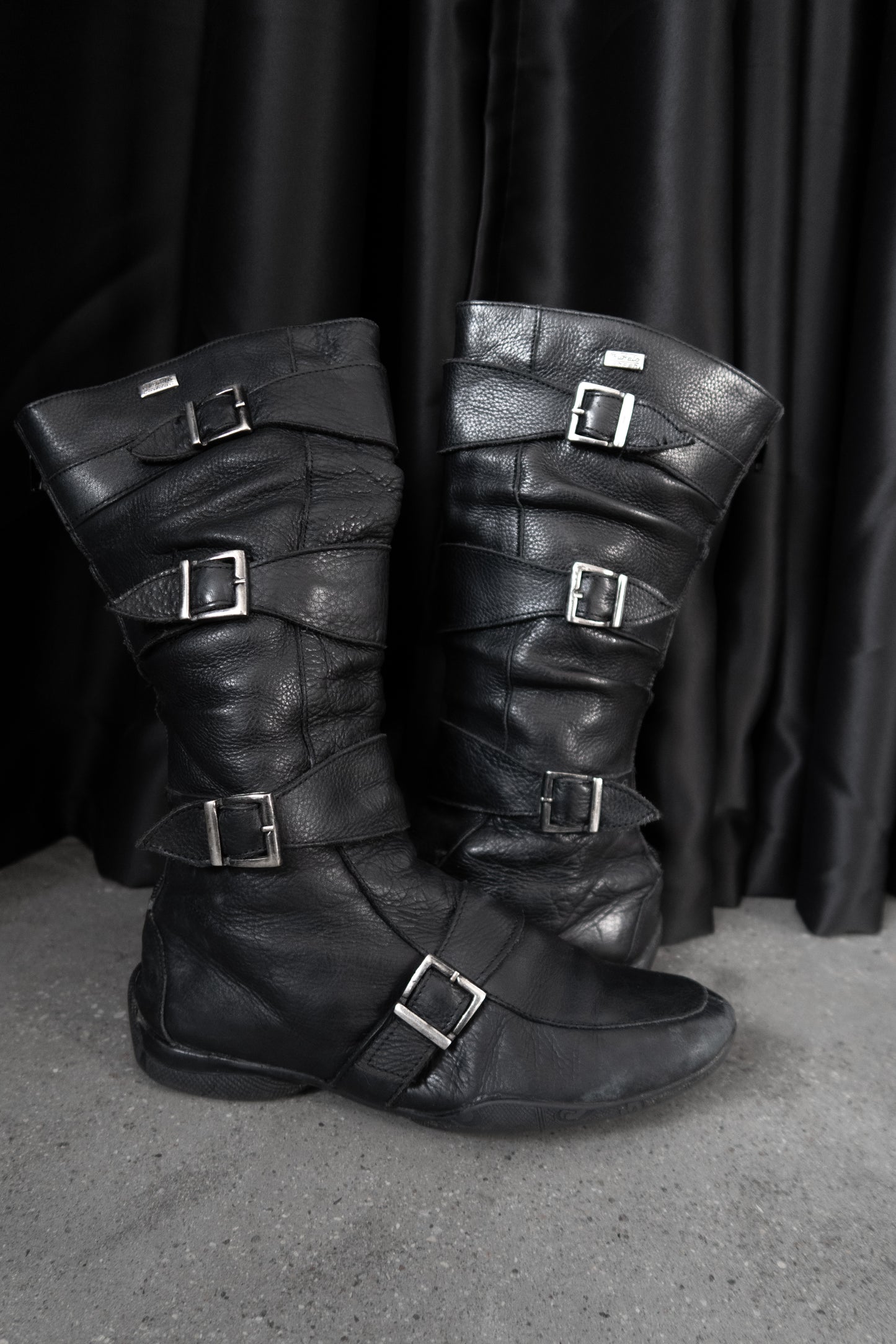 + Buffalo London leather boxing shoes +