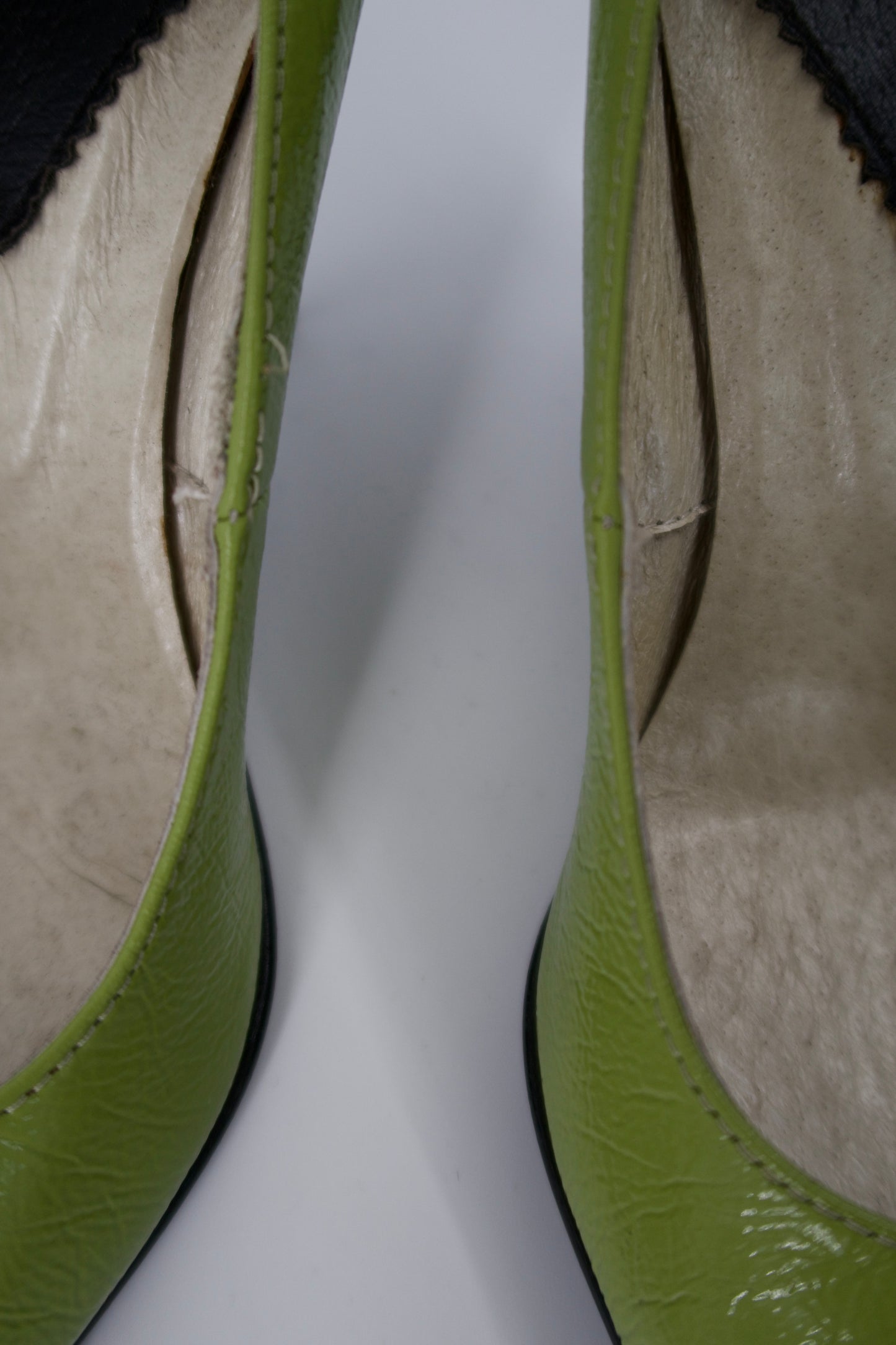 + Lime green heels +