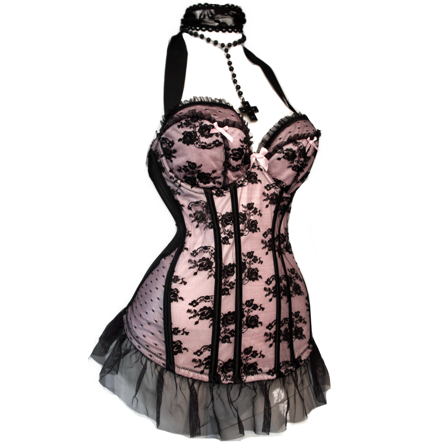 + Lace corset +
