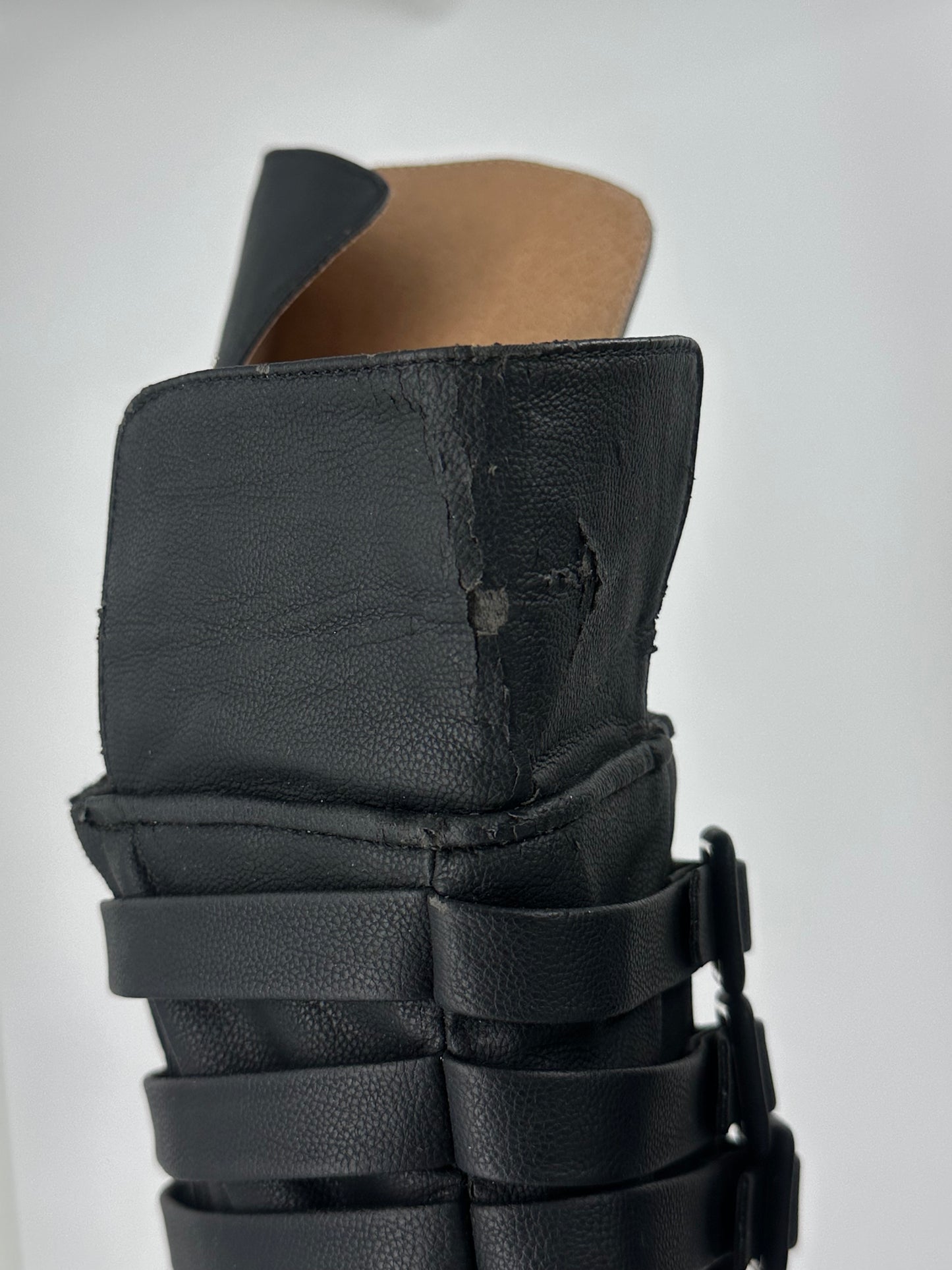 + Jeffrey Campbell wedged boots +