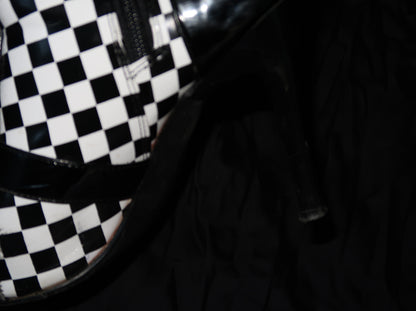 + Vintage checkered boots +