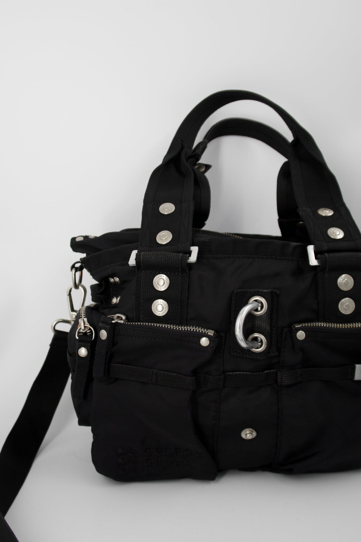 + Black GGL bag +