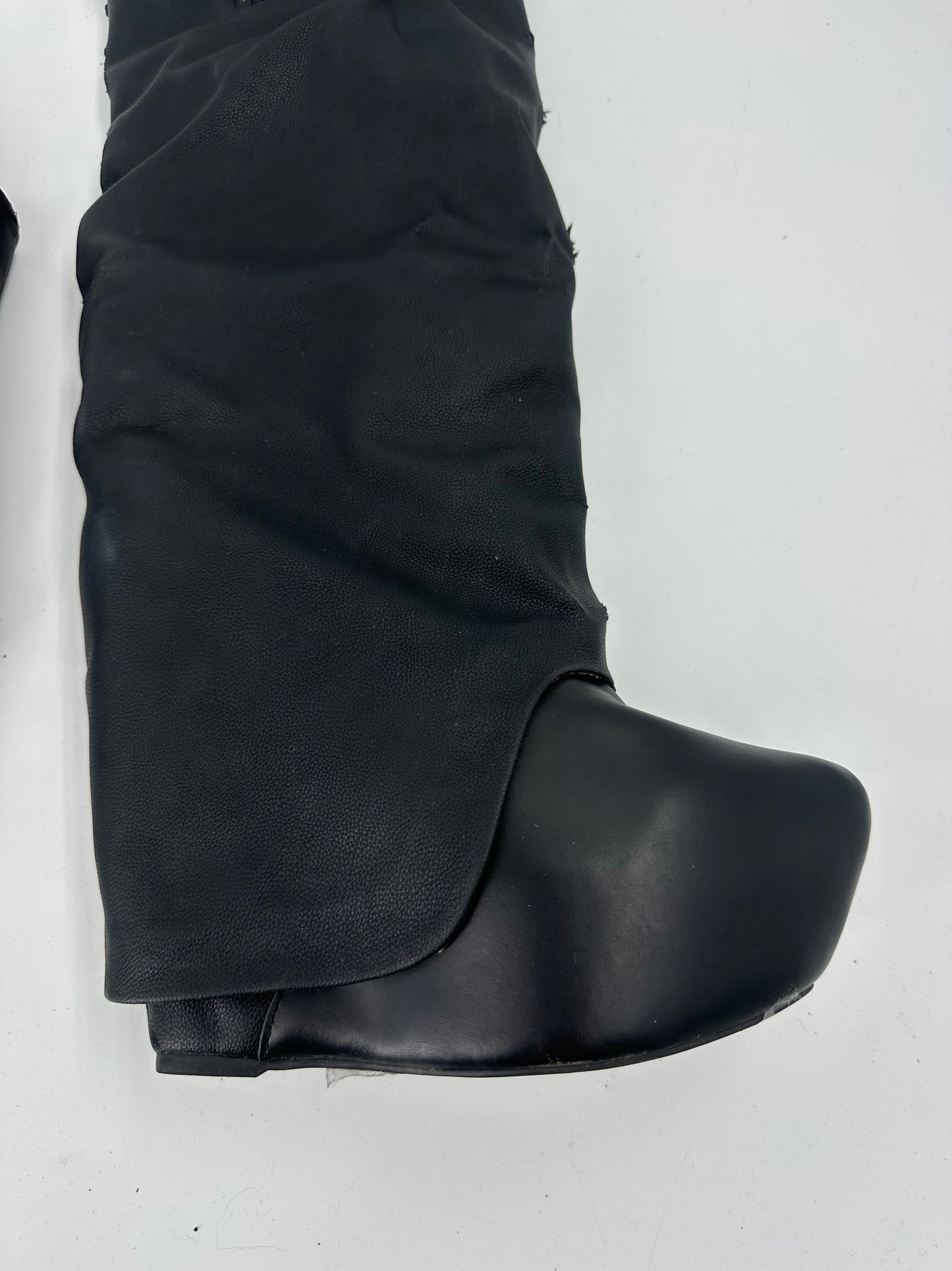 + Jeffrey Campbell wedged boots +