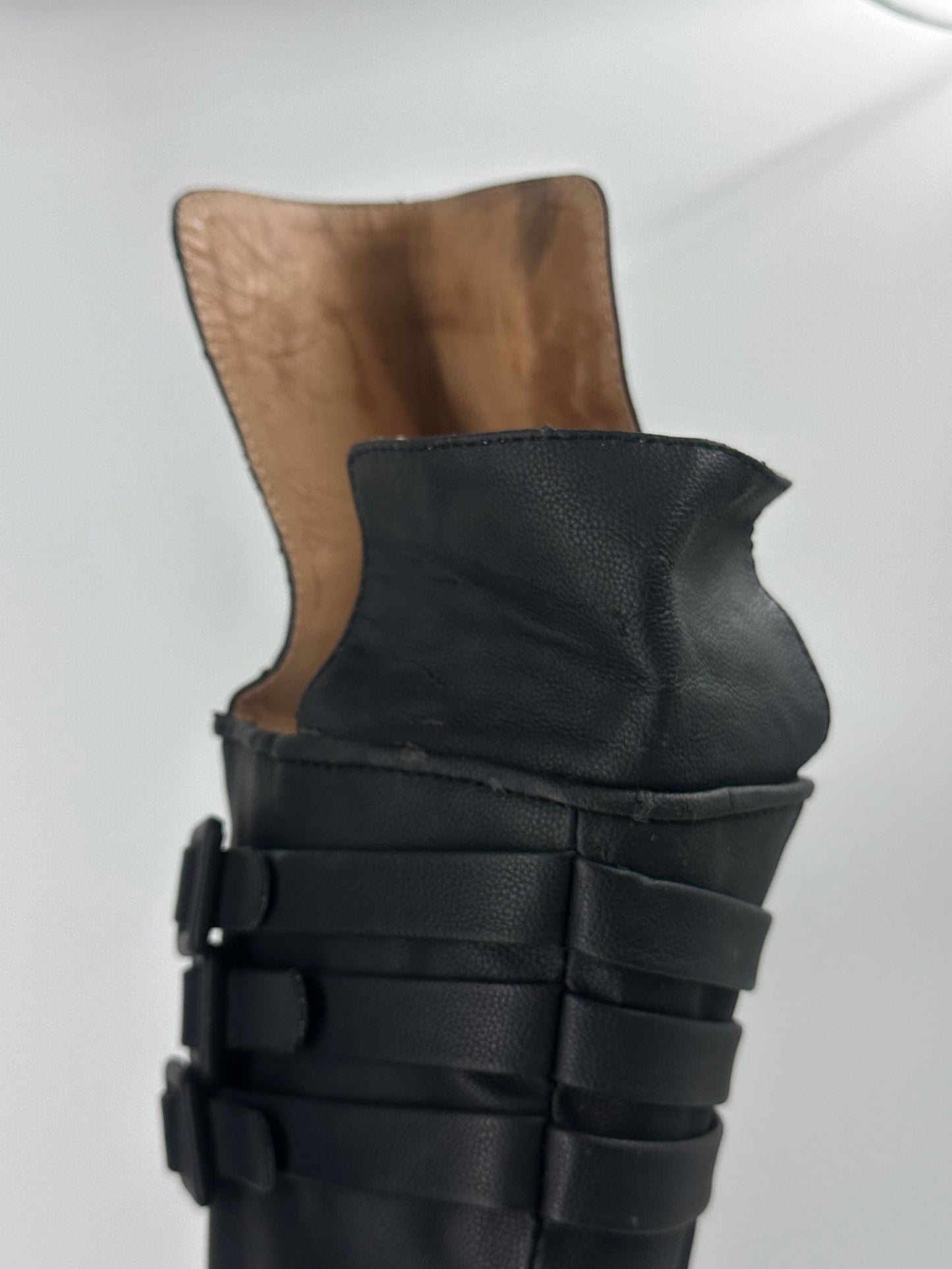 + Jeffrey Campbell wedged boots +