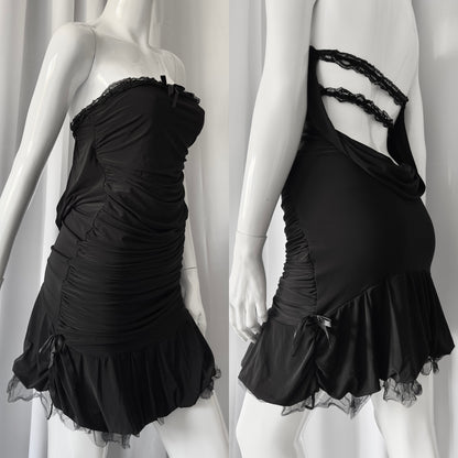 + Open back dress +