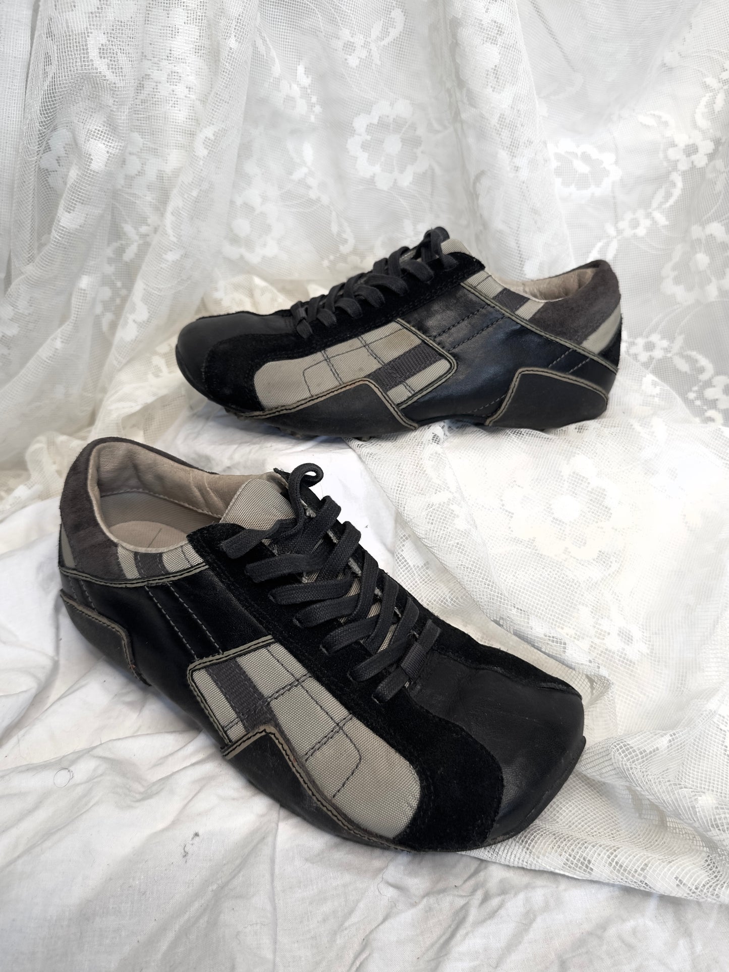 + Diesel square shoes +
