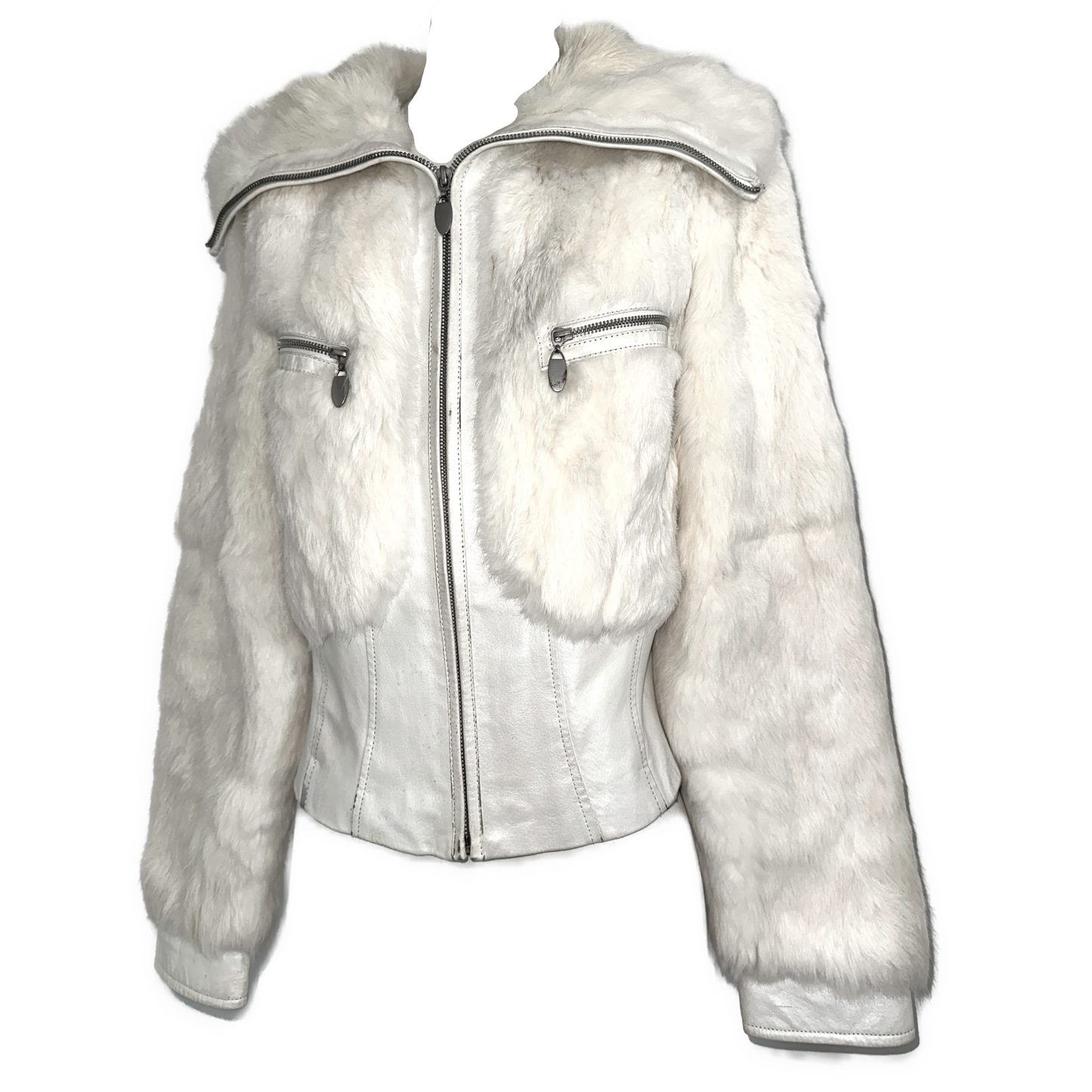 + Fur corset jacket +