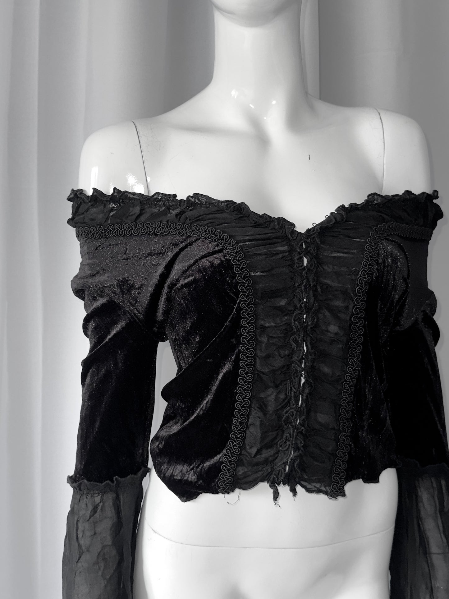 + Gothic blouse +