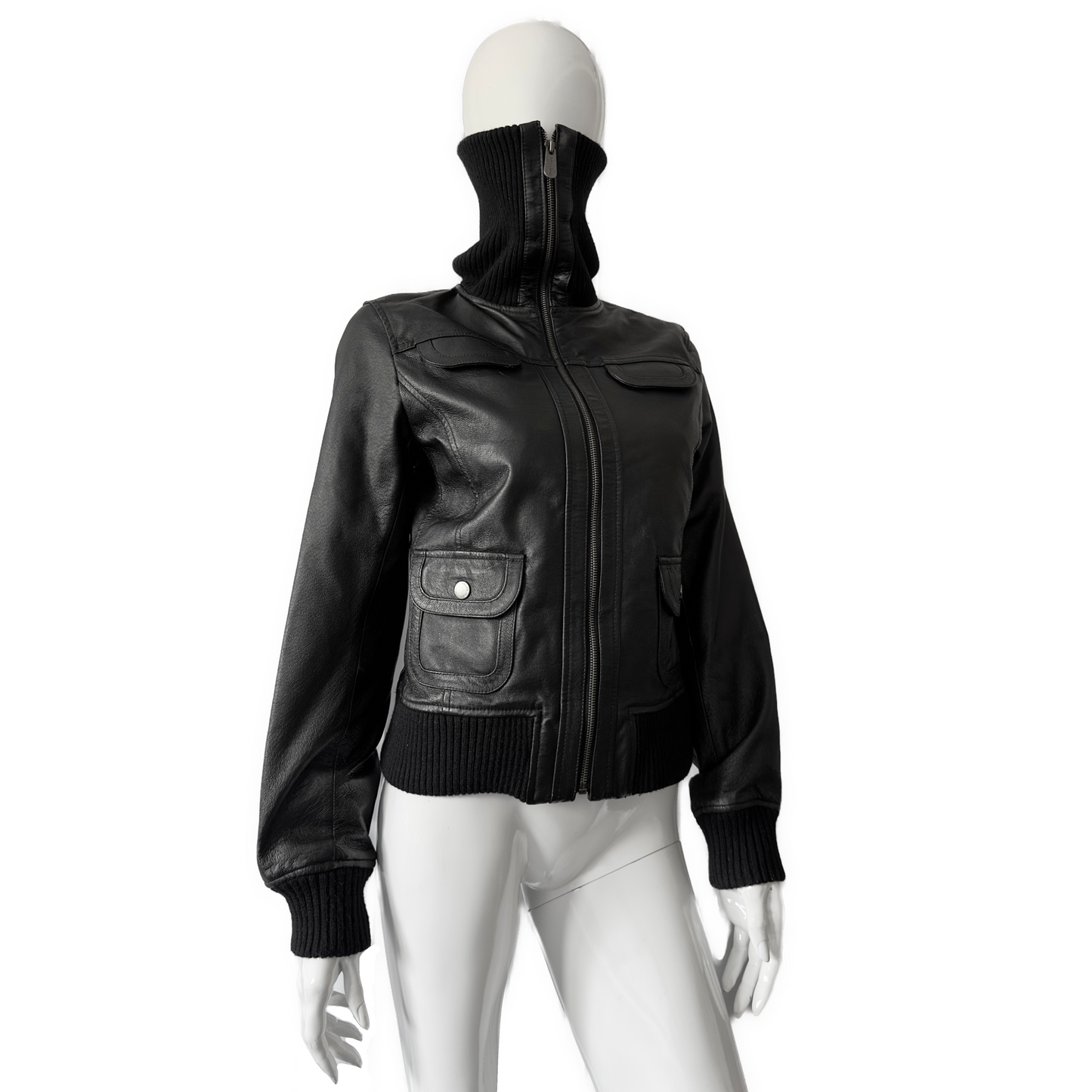 + Leather jacket +
