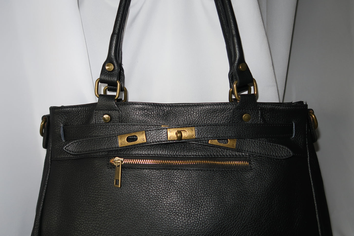 + Black Firkin Bag +