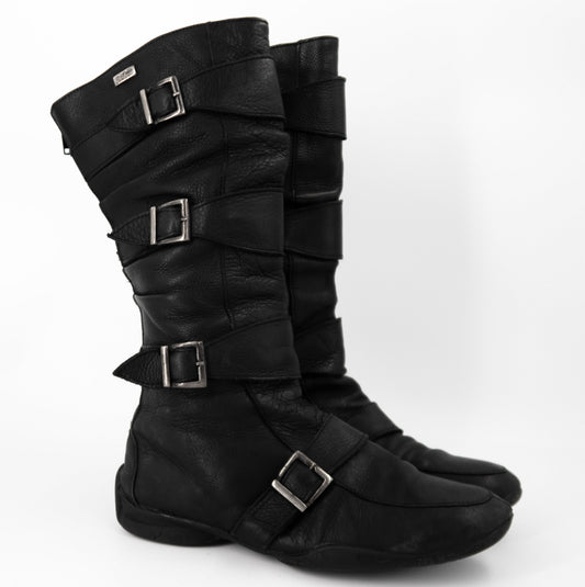 + Buffalo London leather boxing shoes +